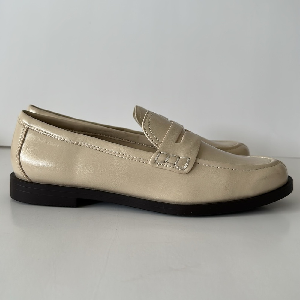 Zara Cream Women’s Loafers Size 8 - Picture 15 of 17
